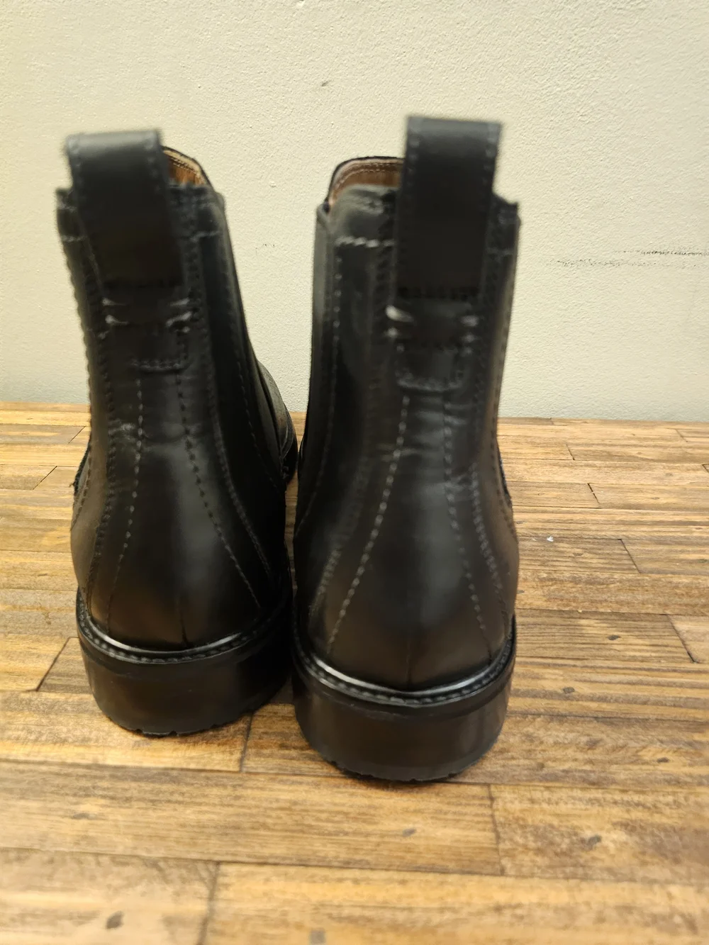 Cole Haan Black Leather Chukka Boots